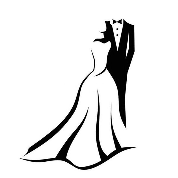 13.7*17.7cm romantic wedding dress car stickers interesting car styling vinyl decals
13.7*17.7cm romantic wedding dress car stickers interesting car styling vinyl decals