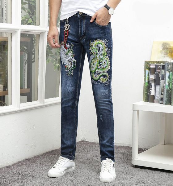 jeans mens distressed ripped biker jeans slim fit motorcycle biker denim fashion designer pants hip hop mens jeans 06, Blue
jeans mens distressed ripped biker jeans slim fit motorcycle biker denim fashion designer pants hip hop mens jeans 06, Blue