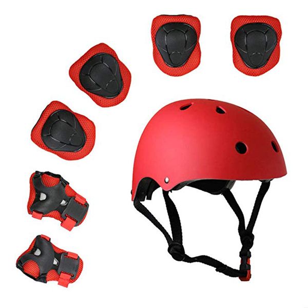 cycling helmets kids 7 pieces outdoor sports protective gear set boys girls adjustable helmet safety pads knee&elbow and wrist
cycling helmets kids 7 pieces outdoor sports protective gear set boys girls adjustable helmet safety pads knee&elbow and wrist