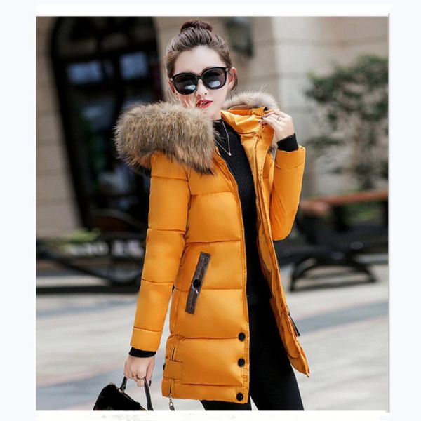winter jacket women big fur hooded parka long coats cotton padded ladies winter coat women warm thicken jaqueta feminina inverno, Black
winter jacket women big fur hooded parka long coats cotton padded ladies winter coat women warm thicken jaqueta feminina inverno, Black