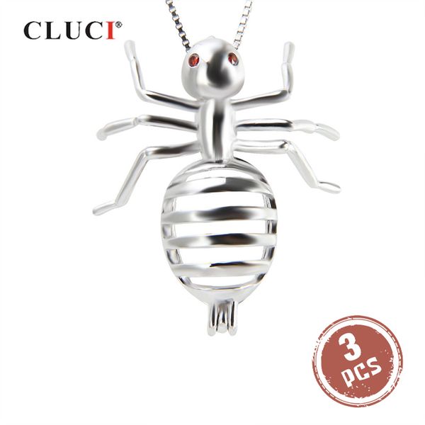 cluci 3pcs real 925 sterling silver cage pendants for pearls unique ant shaped pearl locket for women necklace jewelry
cluci 3pcs real 925 sterling silver cage pendants for pearls unique ant shaped pearl locket for women necklace jewelry