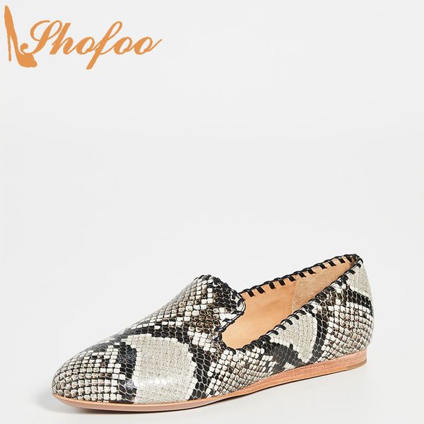gray snake skin print flats woman round toe ballet shoes slip on large size 13 16 for ladies autumn fashion office mature shofoo, Black
gray snake skin print flats woman round toe ballet shoes slip on large size 13 16 for ladies autumn fashion office mature shofoo, Black