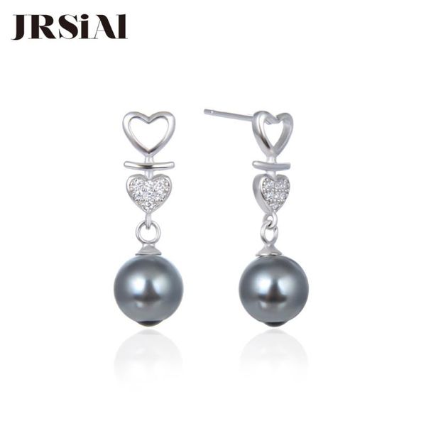 jrsial 925 sterling silver jewelry freshwater pearl earrings korean love earrings beads valentine's gift, Golden;silver
jrsial 925 sterling silver jewelry freshwater pearl earrings korean love earrings beads valentine's gift, Golden;silver