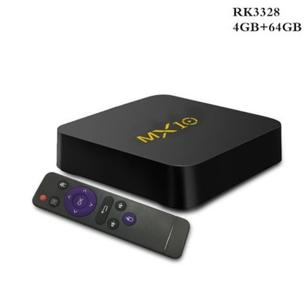 

mx10 android 8.1 tv box 4gb ram 32gb rom rk3328 quad core 4k hd 2.4g wifi streaming media player