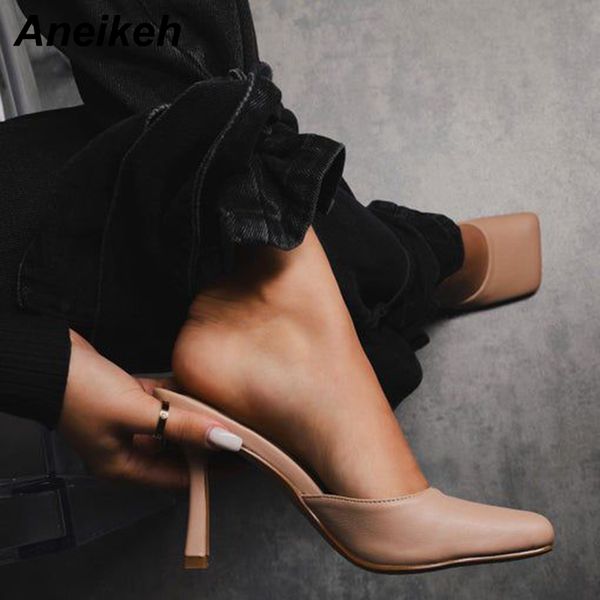 aneikeh новая квадратная голова мулы обувь женщины slingbacks мода повседневная лаконичная партия высокие каблуки скольжения на тонких каблу, Black
aneikeh новая квадратная голова мулы обувь женщины slingbacks мода повседневная лаконичная партия высокие каблуки скольжения на тонких каблу, Black