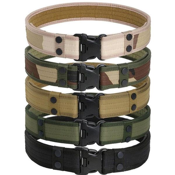 outdoor multi-function camouflage tactical belt men's canvas foam belt tactical camouflage nylon, Black;gray
outdoor multi-function camouflage tactical belt men's canvas foam belt tactical camouflage nylon, Black;gray