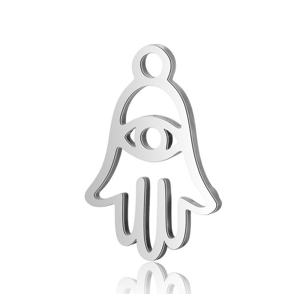 10pcs 316l stainless steel double side polished hollow out evil eye hamsa hand charms pendants for diy bracelet jewelry making, Bronze;silver
10pcs 316l stainless steel double side polished hollow out evil eye hamsa hand charms pendants for diy bracelet jewelry making, Bronze;silver