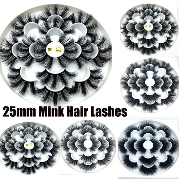 7pairs/box 8d faux mink hair false eyelashes 25mm long fluffy lashes black thick wispy handmade women eye makeup extension tools
7pairs/box 8d faux mink hair false eyelashes 25mm long fluffy lashes black thick wispy handmade women eye makeup extension tools
