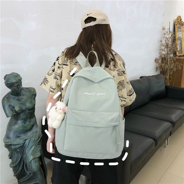 waterproof nylon women backpack female large capacity student schoolbag multi-pocket travel backpack teenage book mochila
waterproof nylon women backpack female large capacity student schoolbag multi-pocket travel backpack teenage book mochila