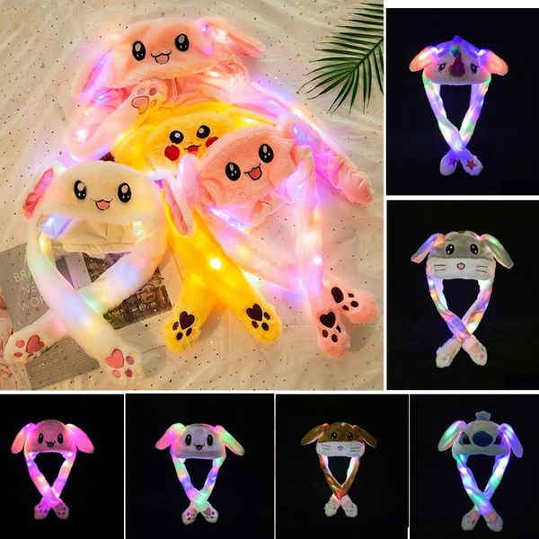 led glowing plush moving rabbit hat funny light up ear moving bunny cap for women girls cosplay christmas party holiday toys
led glowing plush moving rabbit hat funny light up ear moving bunny cap for women girls cosplay christmas party holiday toys