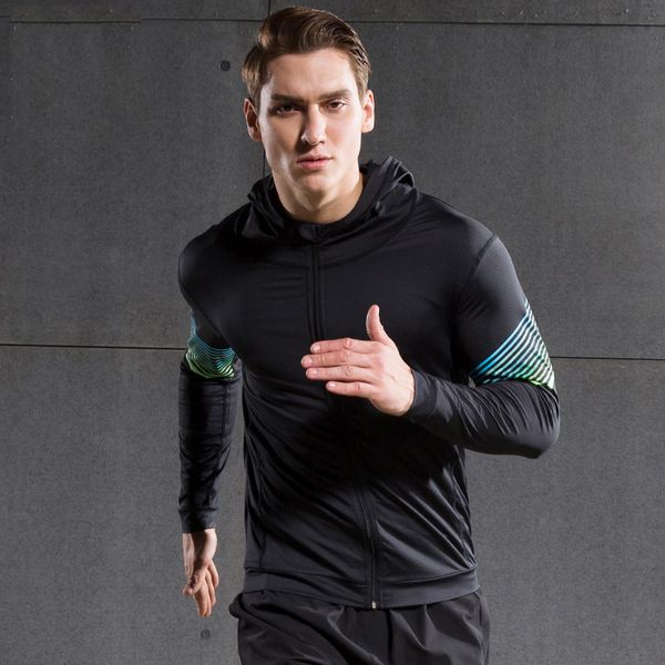 gym clothing men's outdoor training running jackets arrivel fitness zipper hoodies long sleeve excise cycling sportswear, White;black
gym clothing men's outdoor training running jackets arrivel fitness zipper hoodies long sleeve excise cycling sportswear, White;black