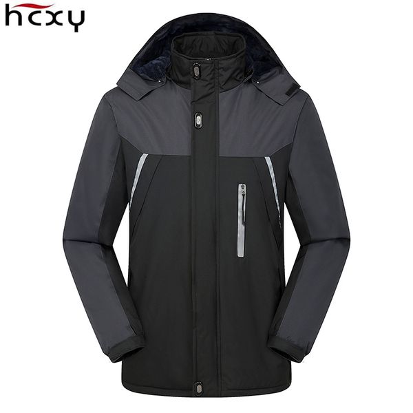 hcxy 2019 men's couple's reflective strip mountain wear men technical winter jacket women windbreakers mel warm coats hooded, Black;brown
hcxy 2019 men's couple's reflective strip mountain wear men technical winter jacket women windbreakers mel warm coats hooded, Black;brown
