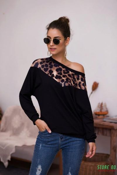 sexy summer party summer блуза перекоса воротник leopard женские рубашки с длинным рукавом ретро черный женщин топы и блузки, White
sexy summer party summer блуза перекоса воротник leopard женские рубашки с длинным рукавом ретро черный женщин топы и блузки, White