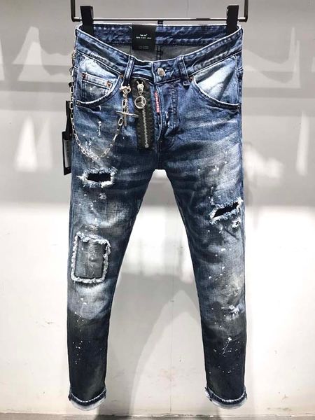 2020ss european and american men make old jeans slim version motorcycle motorcycle denim, men fashion designer men casual jeans k4r, Blue
2020ss european and american men make old jeans slim version motorcycle motorcycle denim, men fashion designer men casual jeans k4r, Blue