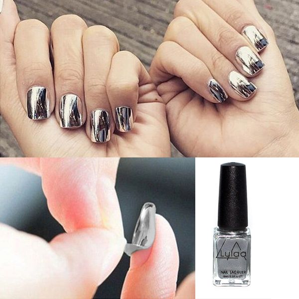 new arrival 2pcs 6ml silver mirror effect nail polish coat nails art tips nail polish set
new arrival 2pcs 6ml silver mirror effect nail polish coat nails art tips nail polish set