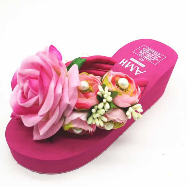 hahaflower new summer platform sandals platform wedges slippers rose flower ladies beach party slippers size 35-44, Black
hahaflower new summer platform sandals platform wedges slippers rose flower ladies beach party slippers size 35-44, Black