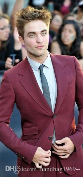 two button burgundy groom tuxedos groomsmen notch lapel man blazer mens wedding suits (jacket+pants+tie) h:832, Black;gray
two button burgundy groom tuxedos groomsmen notch lapel man blazer mens wedding suits (jacket+pants+tie) h:832, Black;gray