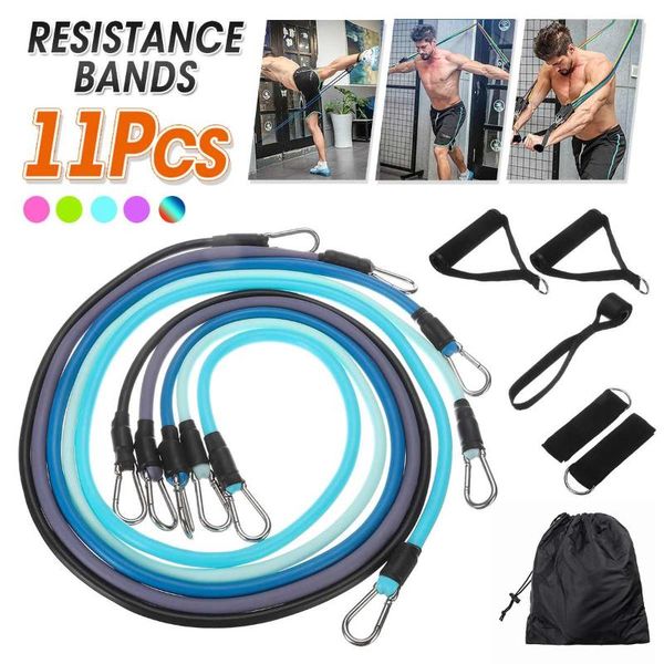 11pcs resistance bands practical elastic training rope for yoga pilates workout fitness resistance band workout pull string
11pcs resistance bands practical elastic training rope for yoga pilates workout fitness resistance band workout pull string