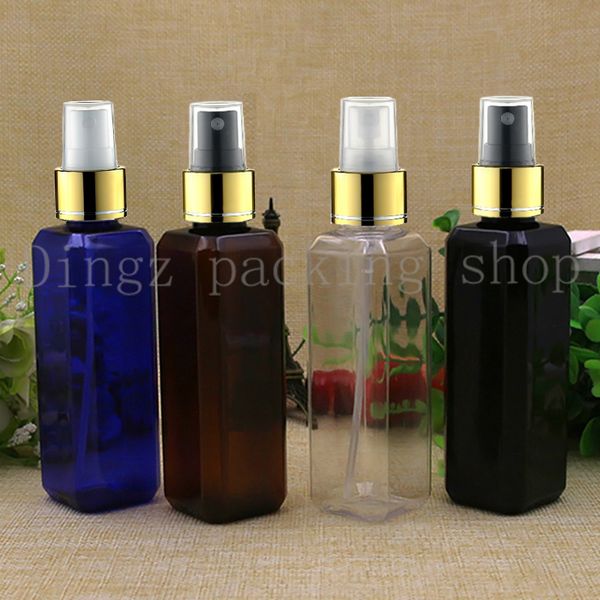 50pcs 100ml empty plastic gold collar spray bottle refillable perfume pet bottles plastic atomizers spray black square bottle
50pcs 100ml empty plastic gold collar spray bottle refillable perfume pet bottles plastic atomizers spray black square bottle