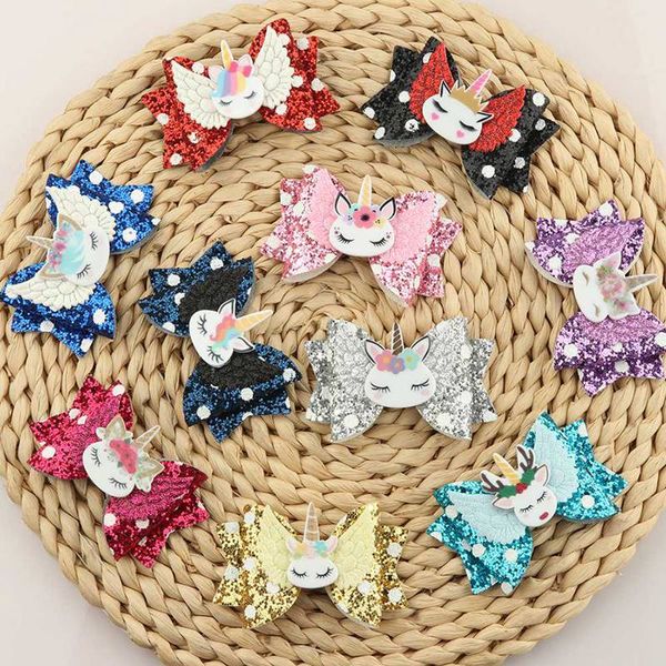 girls glitter shiny hair bows unicorn barrettes hairpins hairbow cartoon print acrylic children sweet head wears, Slivery;white
girls glitter shiny hair bows unicorn barrettes hairpins hairbow cartoon print acrylic children sweet head wears, Slivery;white