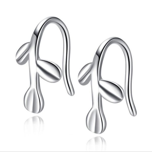 new simple 925 sterling silver leaf ear cuff earrings for women charming non piercing cartilage ear clip jewelry girl gift sy248
new simple 925 sterling silver leaf ear cuff earrings for women charming non piercing cartilage ear clip jewelry girl gift sy248