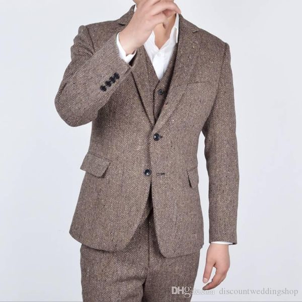 new arrival steel tweed fabric groom tuxedos notch lapel man work suit wedding blazer party business suits (jacket+pants+vest+tie) j723, Black;gray
new arrival steel tweed fabric groom tuxedos notch lapel man work suit wedding blazer party business suits (jacket+pants+vest+tie) j723, Black;gray