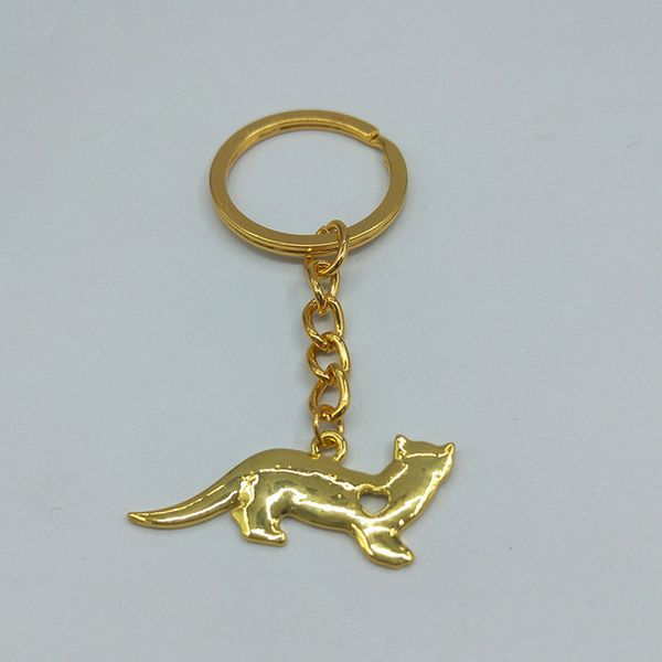 4 colors ferret charm personalized weasel pet keychain ferret keychain women copper animal jewelry, Silver
4 colors ferret charm personalized weasel pet keychain ferret keychain women copper animal jewelry, Silver