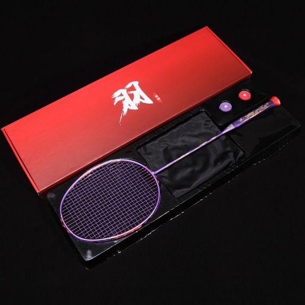 purple dragon 8u offensive professional badminton racket full carbon 62g ultra light single gift box lj3001jxp
purple dragon 8u offensive professional badminton racket full carbon 62g ultra light single gift box lj3001jxp