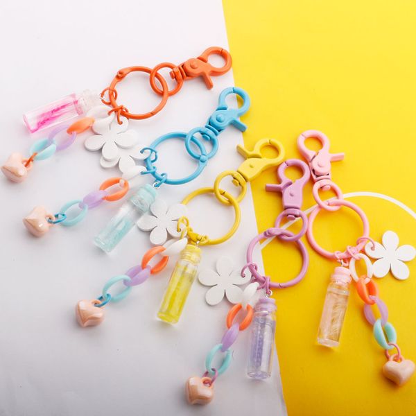 charm girls fashion versatile key accessories feather floating bottle hanging creative classic key chain ing, Silver
charm girls fashion versatile key accessories feather floating bottle hanging creative classic key chain ing, Silver