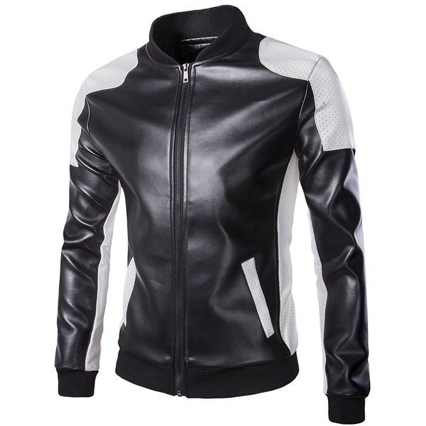 black and white spring mens leather jacket and coats plus size xxxxxl european style patchwork biker mans leather coats a635
black and white spring mens leather jacket and coats plus size xxxxxl european style patchwork biker mans leather coats a635