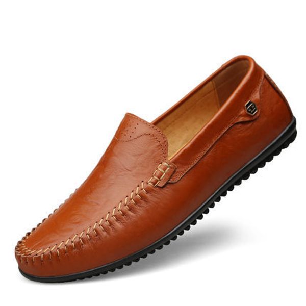 spring and autumn leather shoes round toe soft lazy shoes daily business leisure office oxford shoes, Black
spring and autumn leather shoes round toe soft lazy shoes daily business leisure office oxford shoes, Black