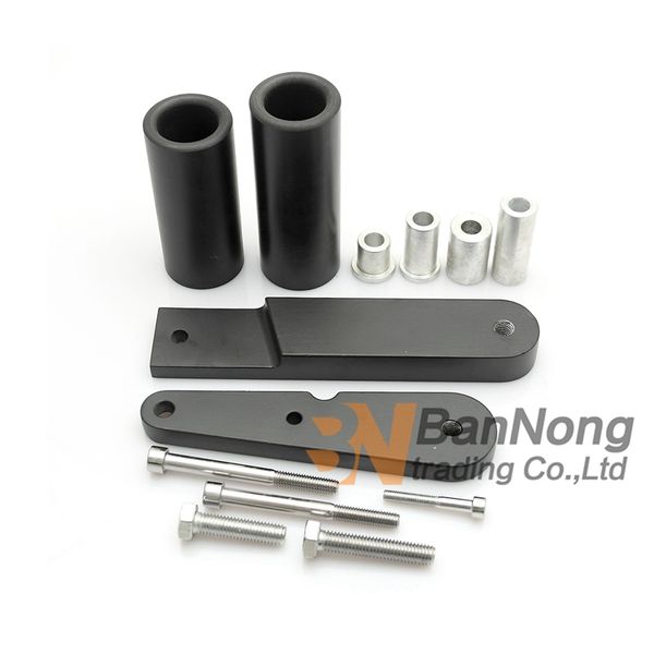 motorcycle black carbon no cut frame sliders crash falling protection for ninja 650 ex650 650r 2009-2011
motorcycle black carbon no cut frame sliders crash falling protection for ninja 650 ex650 650r 2009-2011