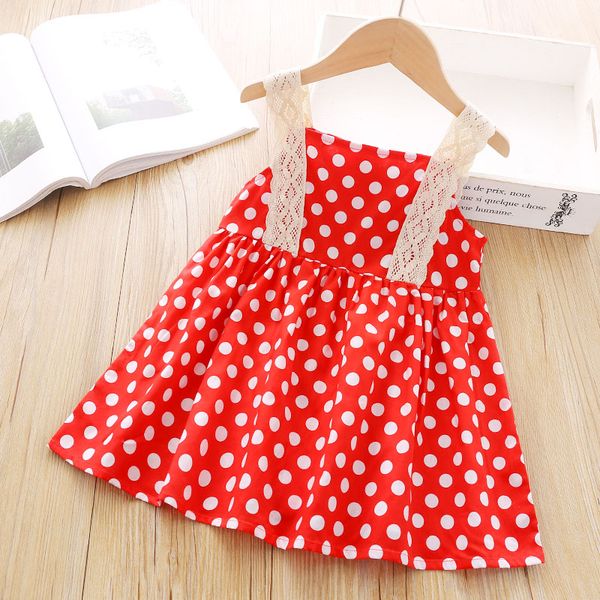 brand girl dresses clothes summer sleeveless lace girl clothes children princess dresses polka dot fashion children clothing, Red;yellow
brand girl dresses clothes summer sleeveless lace girl clothes children princess dresses polka dot fashion children clothing, Red;yellow