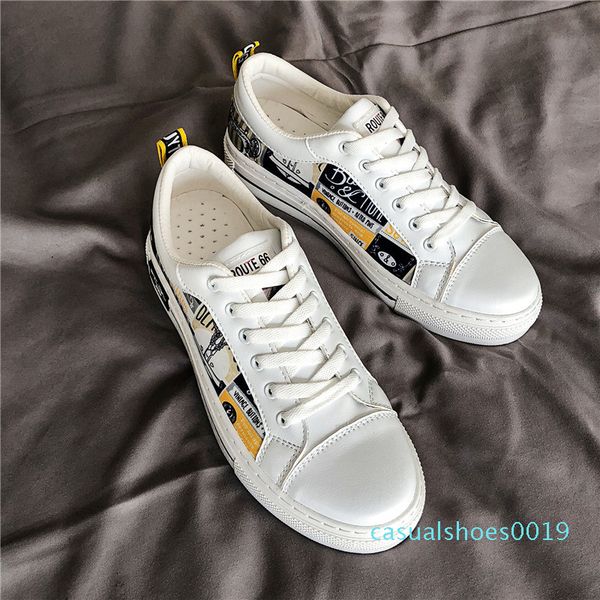 men summer hip-pop plimsolls fashion pu casual shoes fall school 50% teen graffiti skate sneakers faux leather doodle board shoes c19, Black
men summer hip-pop plimsolls fashion pu casual shoes fall school 50% teen graffiti skate sneakers faux leather doodle board shoes c19, Black