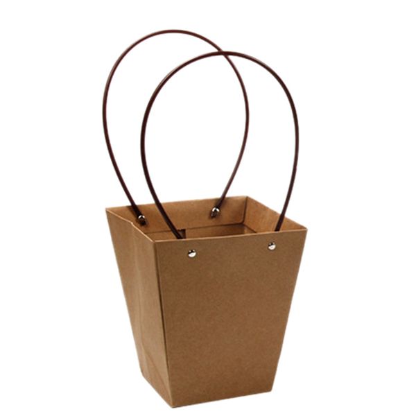 10pcs trapezoid kraft paper tote bag flower wrapping bag diy florist bouquet packaging gift box
10pcs trapezoid kraft paper tote bag flower wrapping bag diy florist bouquet packaging gift box