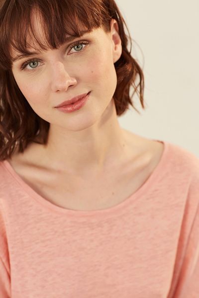 fresh flax fiber round flax shor fresh sub-large roun hemp fiber large round collar rotator sl collar shoulder sleeve women's short sle, White
fresh flax fiber round flax shor fresh sub-large roun hemp fiber large round collar rotator sl collar shoulder sleeve women's short sle, White