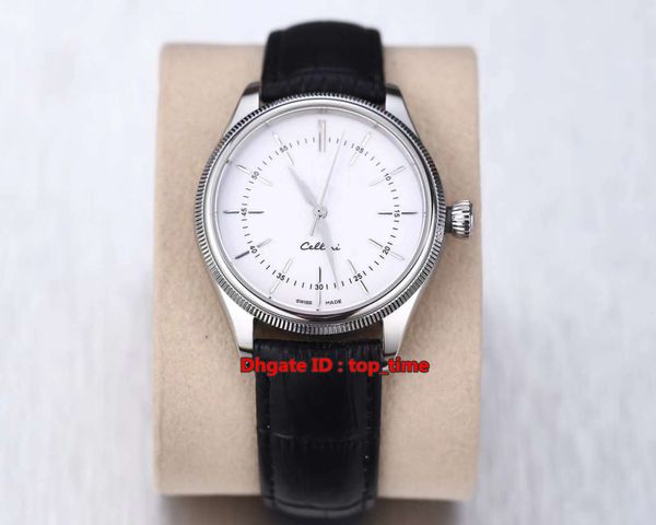 4 style new cellini time 39mm miyota 8215 automatic mens watch 50509 stainless steel sapphire white dial leather strap gents watches, Slivery;brown
4 style new cellini time 39mm miyota 8215 automatic mens watch 50509 stainless steel sapphire white dial leather strap gents watches, Slivery;brown