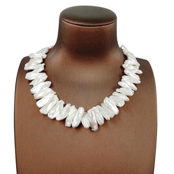 drop ,35 cm-55 cm biwa pearl chocker necklace,100% nature freshwater pearl necklace-biwa baroque, Golden;silver
drop ,35 cm-55 cm biwa pearl chocker necklace,100% nature freshwater pearl necklace-biwa baroque, Golden;silver