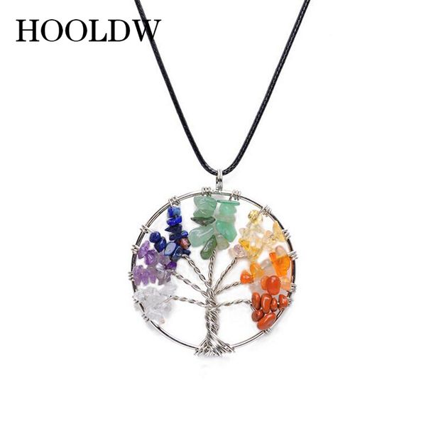 hooldw new 7 chakra tree of life pendant necklace natural stone heart crystal necklace for women jewelry christmas gift, Silver
hooldw new 7 chakra tree of life pendant necklace natural stone heart crystal necklace for women jewelry christmas gift, Silver