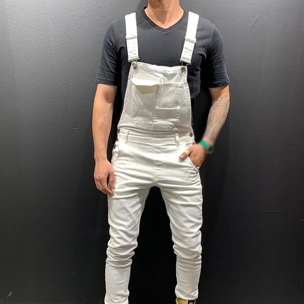men pants clothes autumn winter trousers jeans jumpsuit skinny pocket slim fit fashion casual solid color skinny overalls male, Blue
men pants clothes autumn winter trousers jeans jumpsuit skinny pocket slim fit fashion casual solid color skinny overalls male, Blue