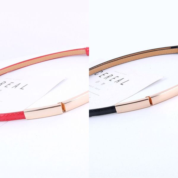 simple all-match adjustable thin belt pants women's dress pants decorative dress black and white belt no hole, Black;brown
simple all-match adjustable thin belt pants women's dress pants decorative dress black and white belt no hole, Black;brown
