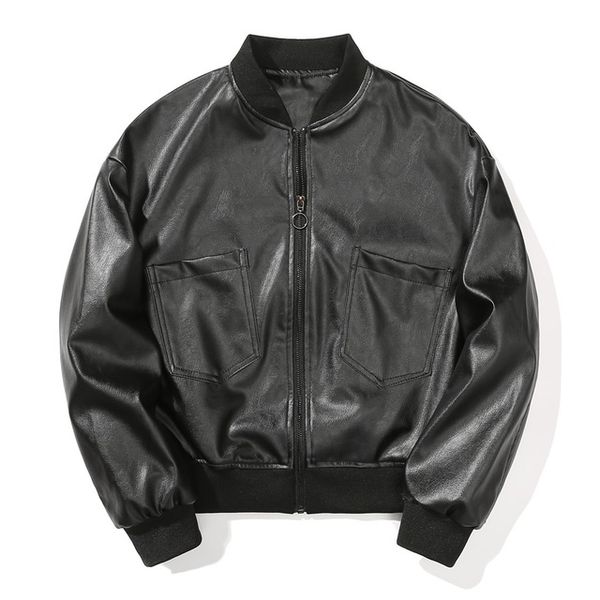 men's jackets men bomber faux jacket motorcycle leather casual hooded pu thick warm sportswear zipper coat, Black;brown
men's jackets men bomber faux jacket motorcycle leather casual hooded pu thick warm sportswear zipper coat, Black;brown