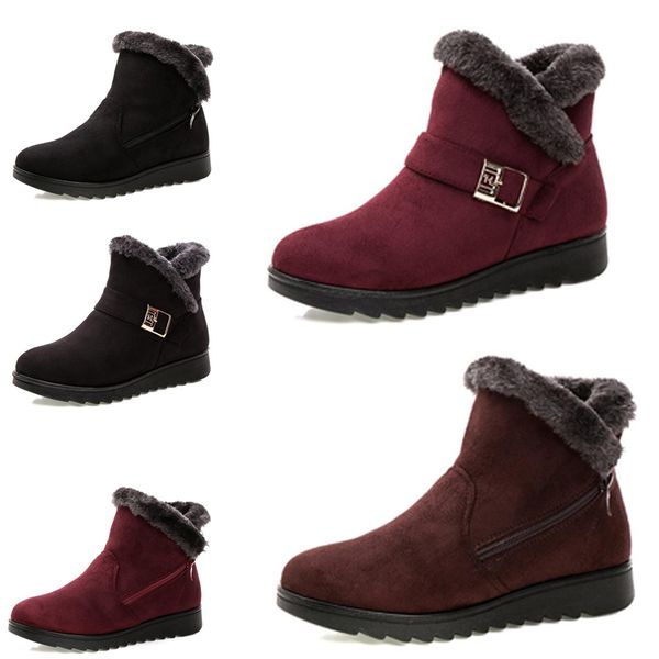 ale non-brand fashion winter women boots triple black brown suede snow ankle boots outdoor comfortable shoes keep warm 35-40 style 13
ale non-brand fashion winter women boots triple black brown suede snow ankle boots outdoor comfortable shoes keep warm 35-40 style 13