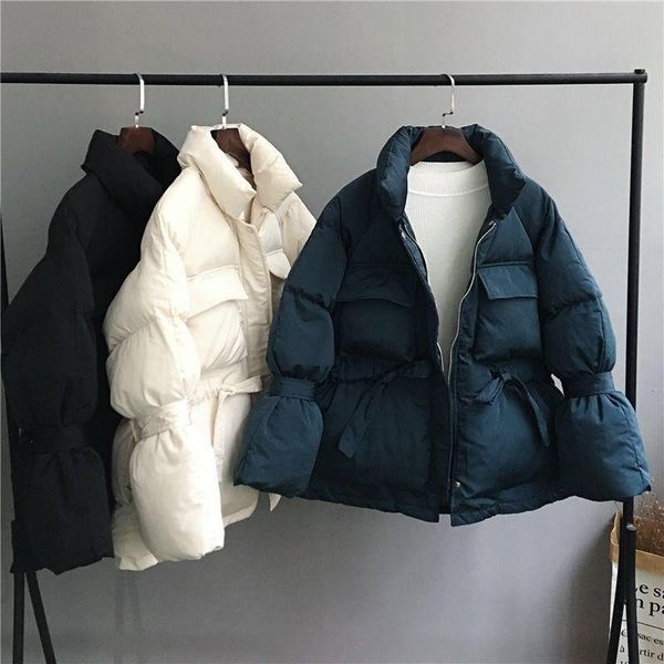 women's down & parkas basic loose warm hooded solid parka jacket winter padded coat pockets women cotton overcoat, Black
women's down & parkas basic loose warm hooded solid parka jacket winter padded coat pockets women cotton overcoat, Black