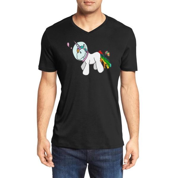 men's space unicorn fashion v-neck t-shirt design sports cotton shirt printing short sleeve cool unicorn riding dinosaur t-rex funny t, White;black
men's space unicorn fashion v-neck t-shirt design sports cotton shirt printing short sleeve cool unicorn riding dinosaur t-rex funny t, White;black