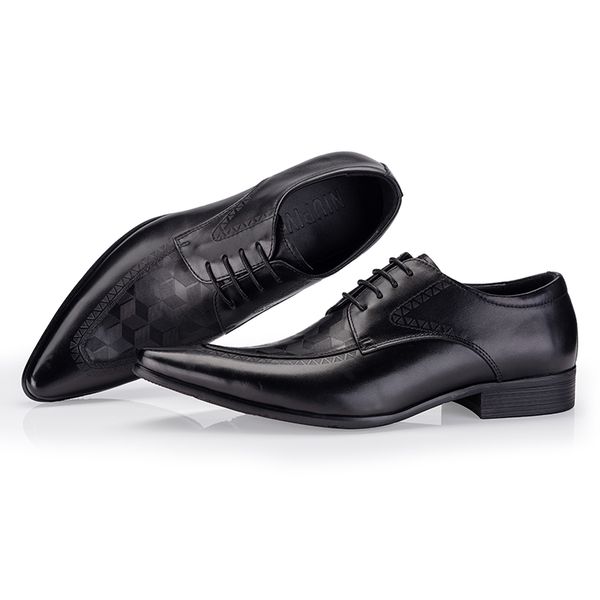 fashion wedding party shoes genuine cow leather mens dress shoes formal business work male flats men's oxford, Black
fashion wedding party shoes genuine cow leather mens dress shoes formal business work male flats men's oxford, Black