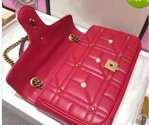 2019 new women four colour genuine leather pearl shoulder bag, size 26cm, original package women popular handbags
2019 new women four colour genuine leather pearl shoulder bag, size 26cm, original package women popular handbags