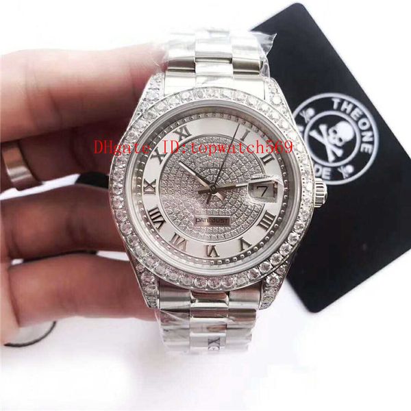2019 diamond watch mens watch wristwatch swiss 2836 automatic 28800 vph sapphire crystal 316l steel roman dial super water resistant, Slivery;brown
2019 diamond watch mens watch wristwatch swiss 2836 automatic 28800 vph sapphire crystal 316l steel roman dial super water resistant, Slivery;brown