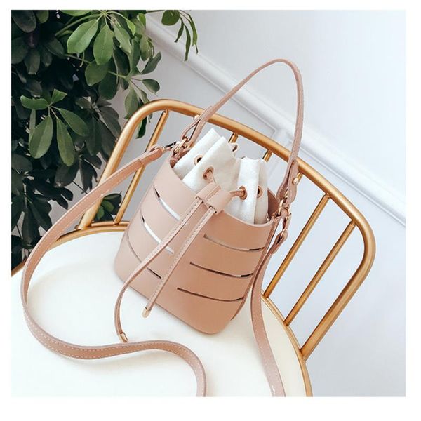 crossbody bag for women shoulder bags hollow out patchwork women handbags drawstring bag pu handbag bucket string lady bags
crossbody bag for women shoulder bags hollow out patchwork women handbags drawstring bag pu handbag bucket string lady bags
