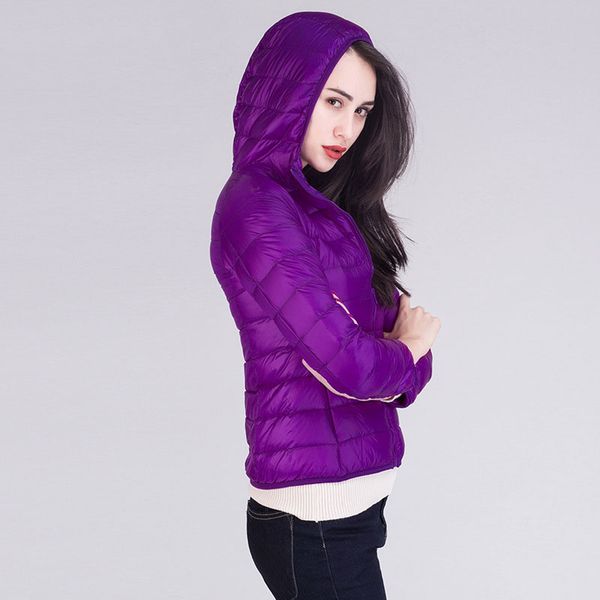 new arrival 2019 autumn winter ultra thin light weight down jacket women hooded slim short down coat outerwear plus size, Black
new arrival 2019 autumn winter ultra thin light weight down jacket women hooded slim short down coat outerwear plus size, Black